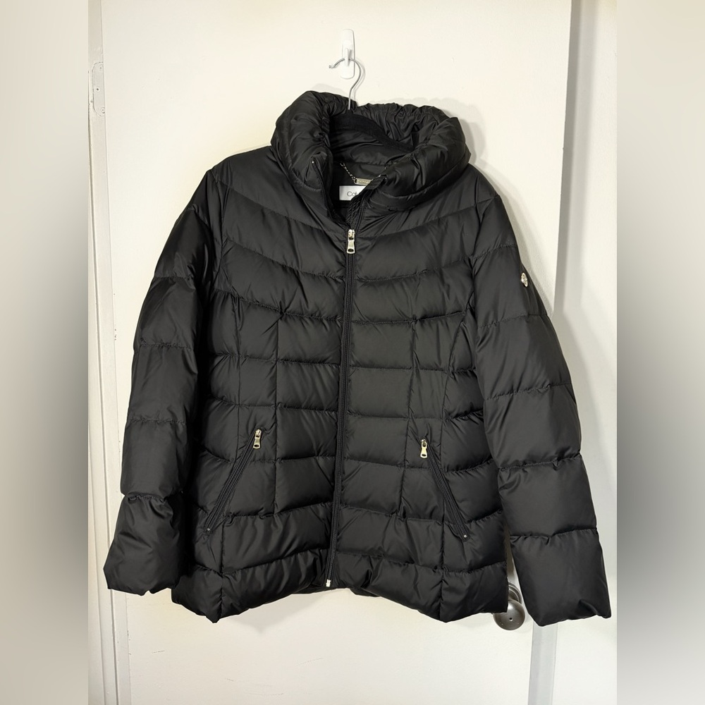 Calvin Klein Black Quilted Puffer Jacket